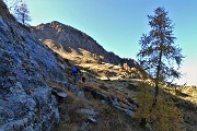 LAGHI GEMELLI, DELLA PAURA E DI VAL VEGIA, giro ad anello con tre cime dalla Conca di Mezzeno il 26 ott. 2019 - FOTOGALLERY